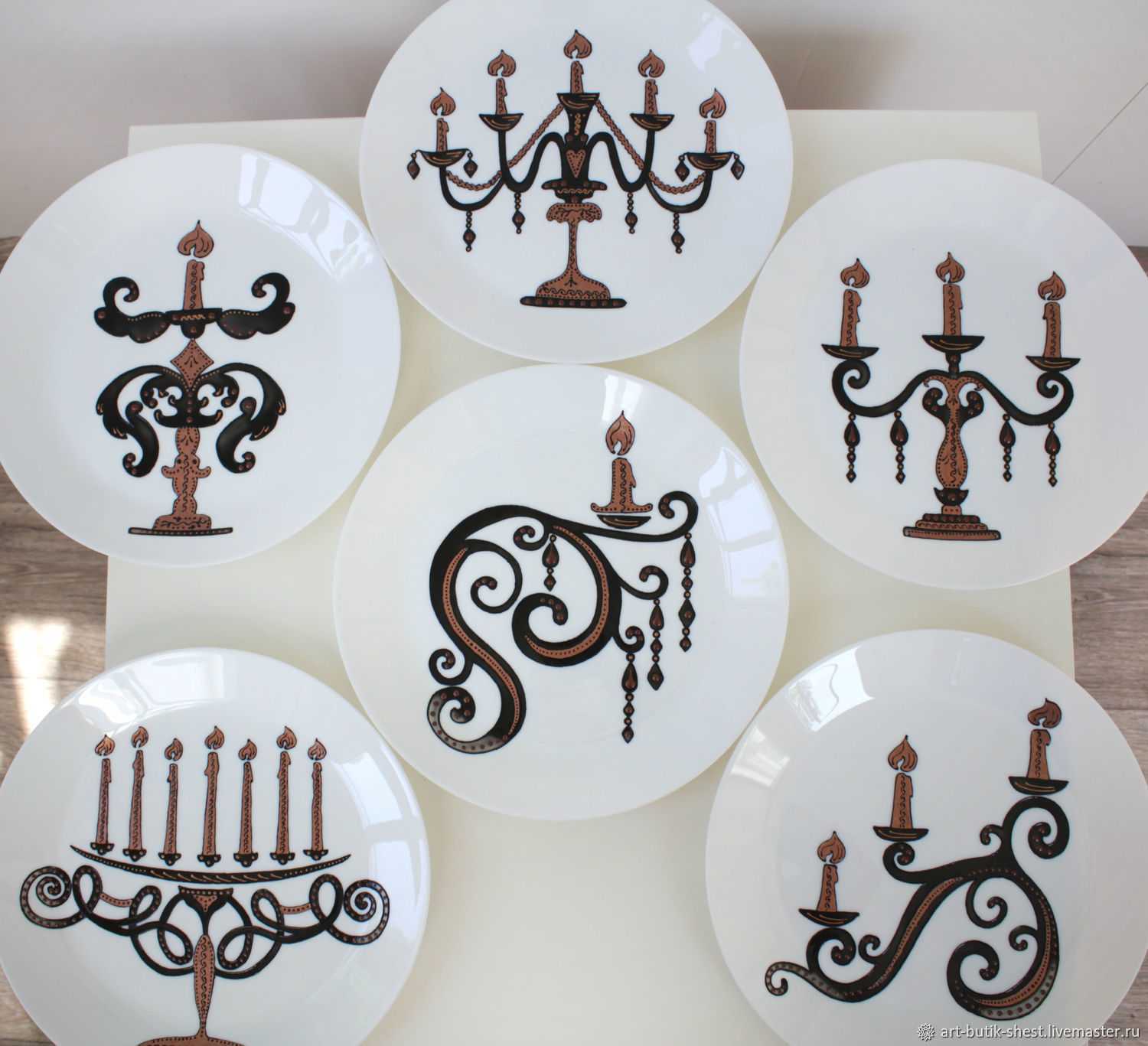 Роспись тарелок, посуды: идеи, фото, трафареты