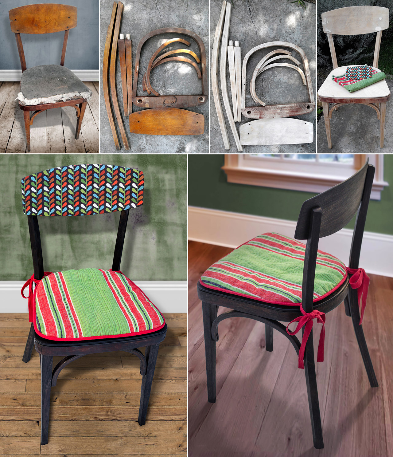 #новая жизнь старых вещей — 12 стульев