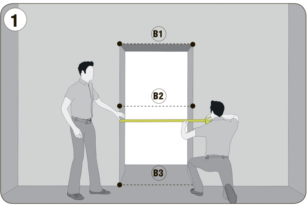 Стандартные размеры для входных дверей