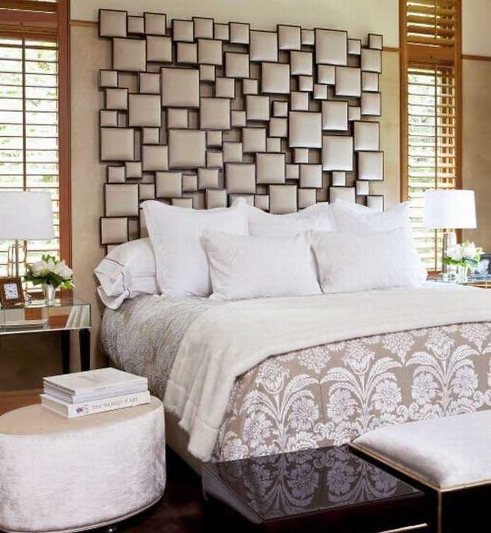 Оформление стен в спальне: 100+ идей красивого дизайна
