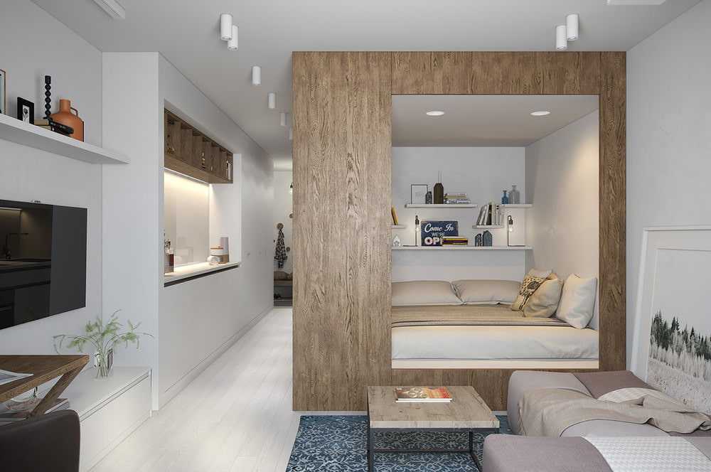 Дизайн квартиры-студии 25 кв м: 51 фото / проекты интерьера маленькой комнаты