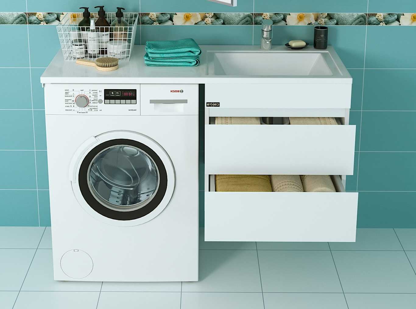 Куда поставить стиральную машину в малогабаритке: 7 умных вариантов