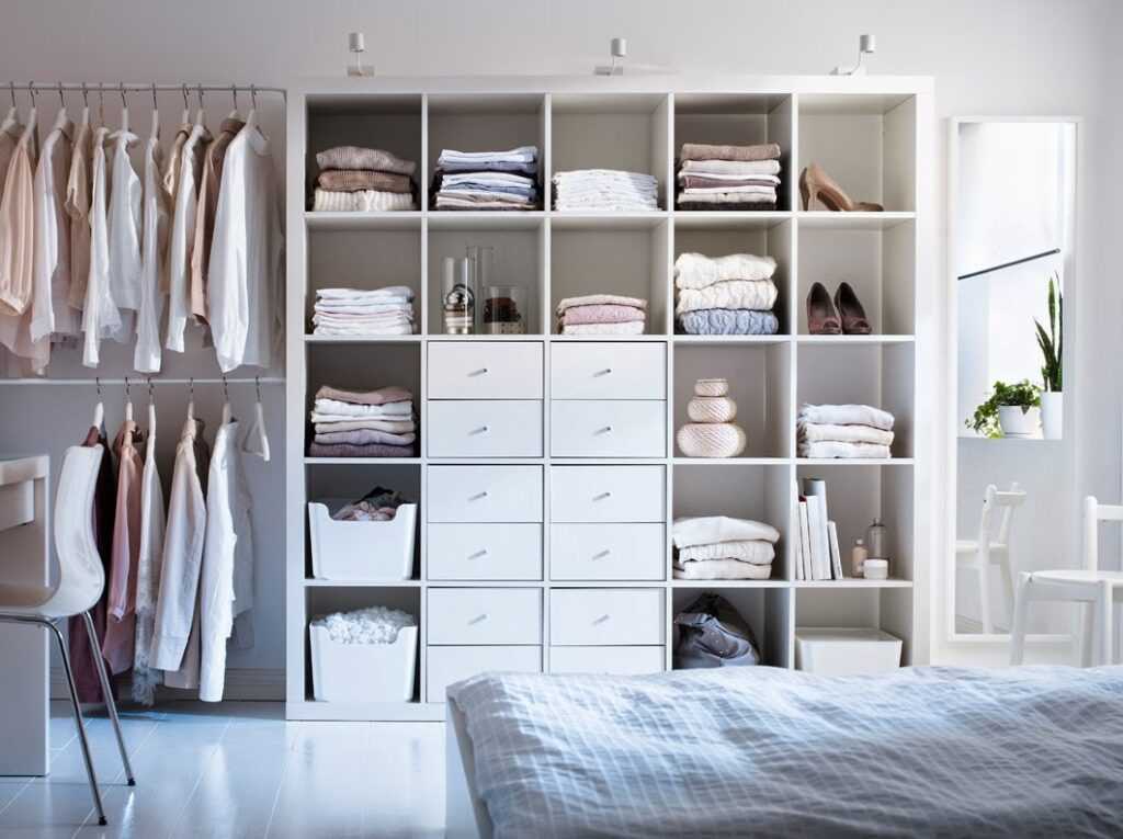 Организация пространства: 48 творческих идей для хранения вещей в спальне