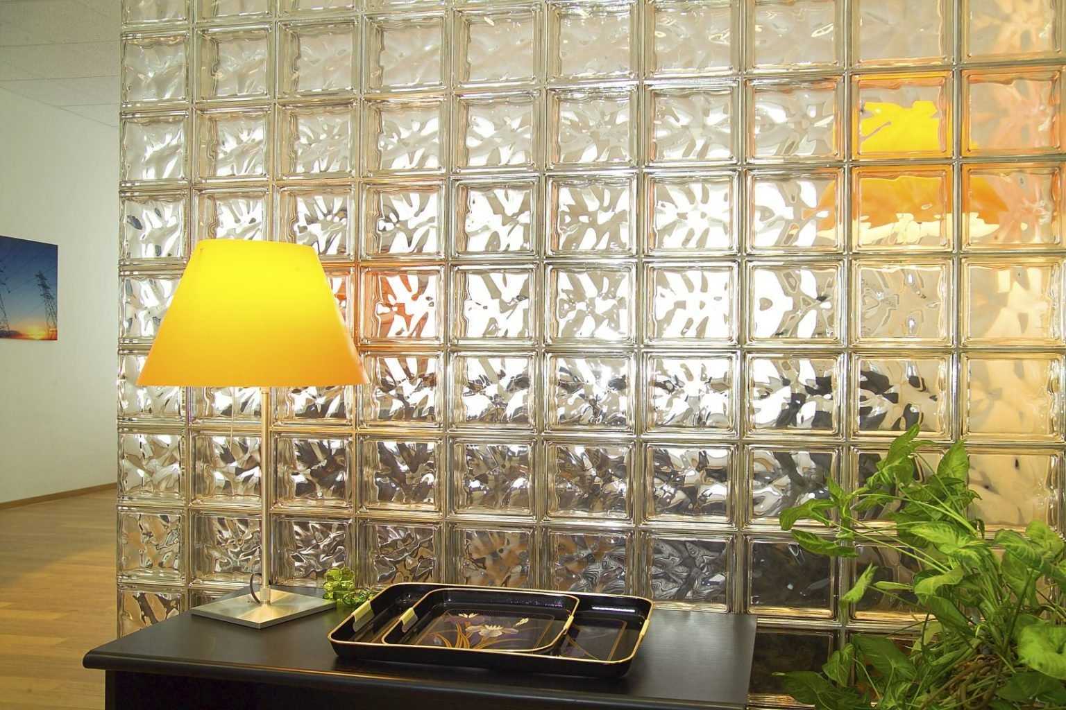(+55 фото) стеклоблоки в интерьере квартиры фото