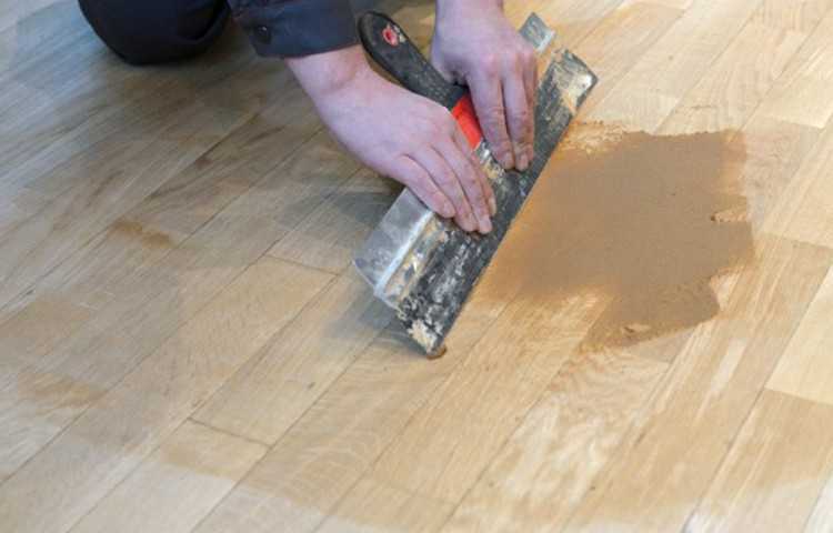 Шпаклевка для деревянного пола от производителя и как их сделать своими руками