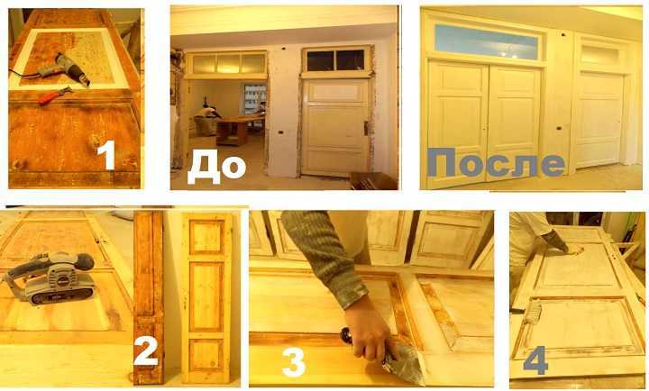 Реставрация дверей своими руками: варианты, идеи, в домашних условиях | ремонтсами! | информационный портал