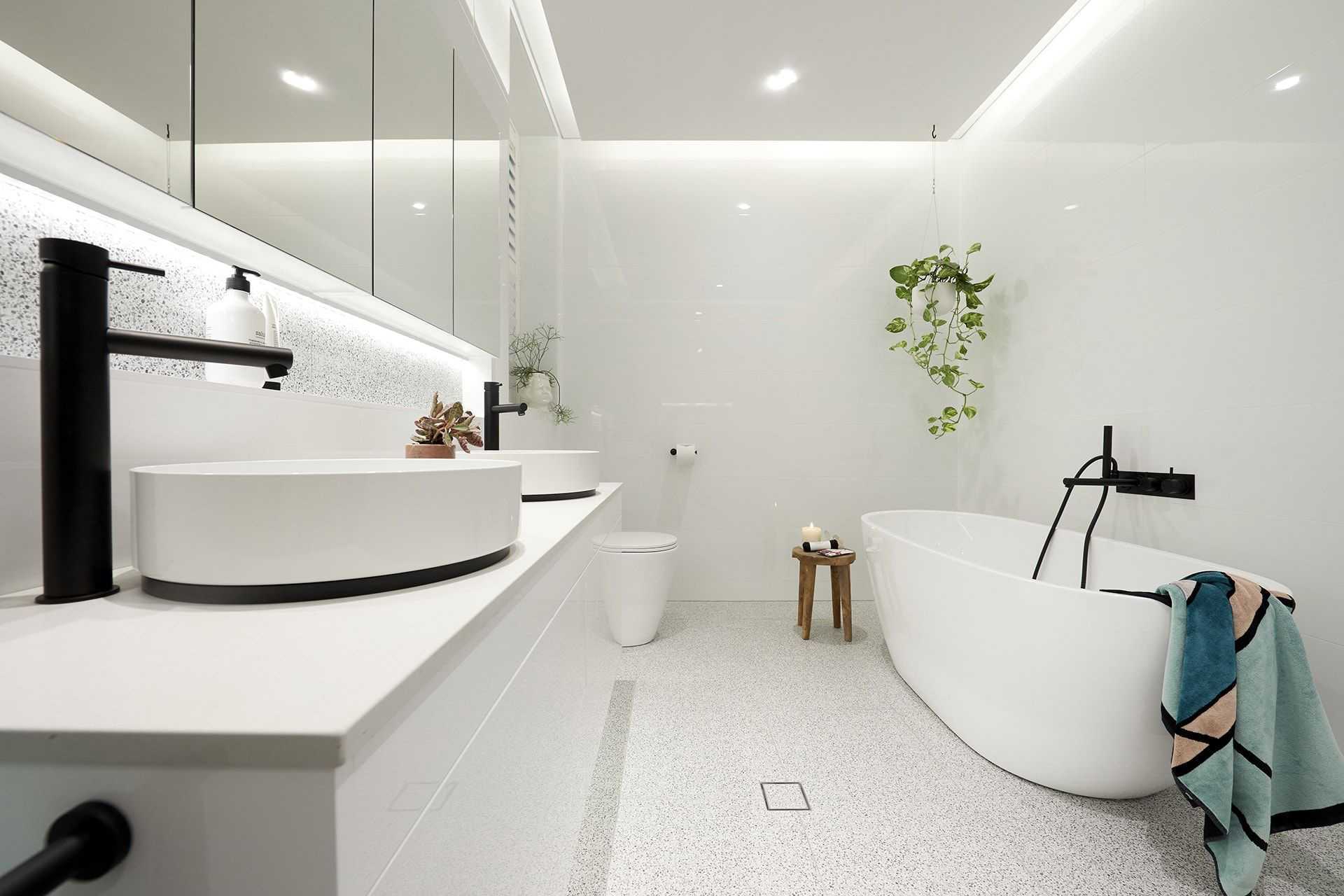 Современный дизайн ванной комнаты. тенденции 2021 года