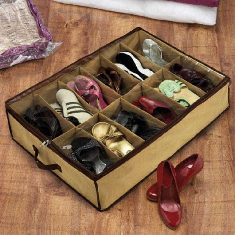 Как хранить обувь, если ее много, а места мало