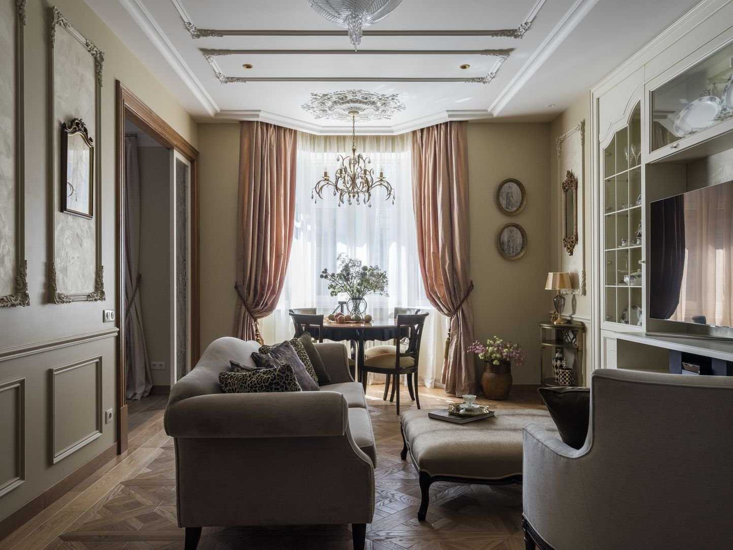 Классический стиль в интерьере квартиры 2022: особенности оформления, классика фото