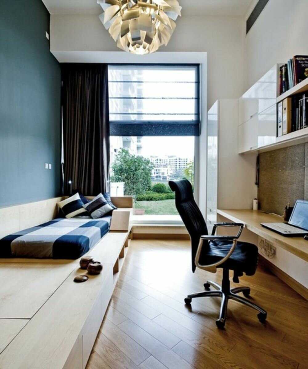 Дизайн узкой комнаты (45 фото): оформление дверей и окон, укладка полов, подбор мебели и освещения