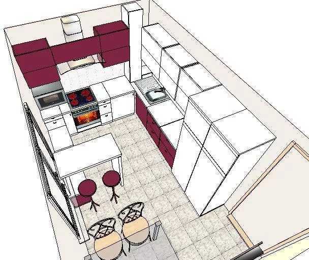 Планировка кухни: правила и особенности, современный дизайн, варианты зонирования и сочетания элементов интерьере (125 фото)