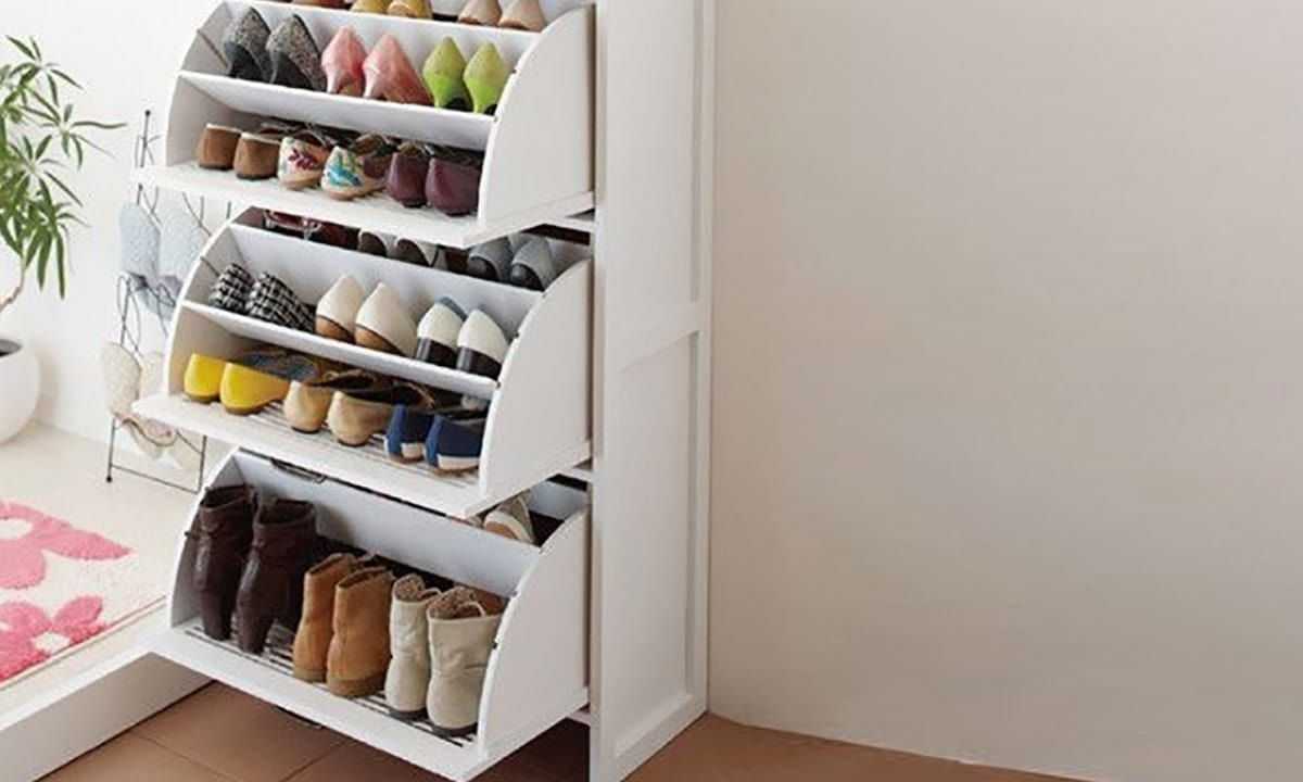 50 крутых идей хранения обуви. фото