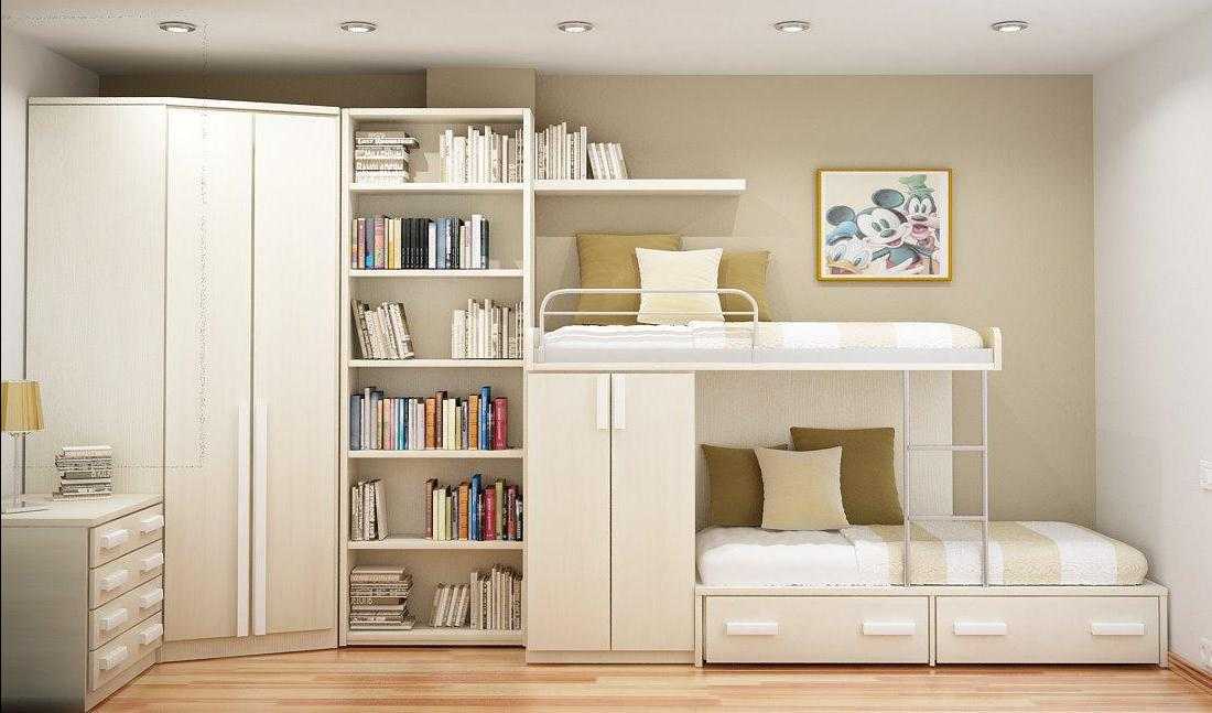Маленькая комната (100 фото + видео): дизайн интерьера, примеры ремонта небольшой квартиры, свежие идеи для интерьера малогабаритной спальни | как сделать своими руками