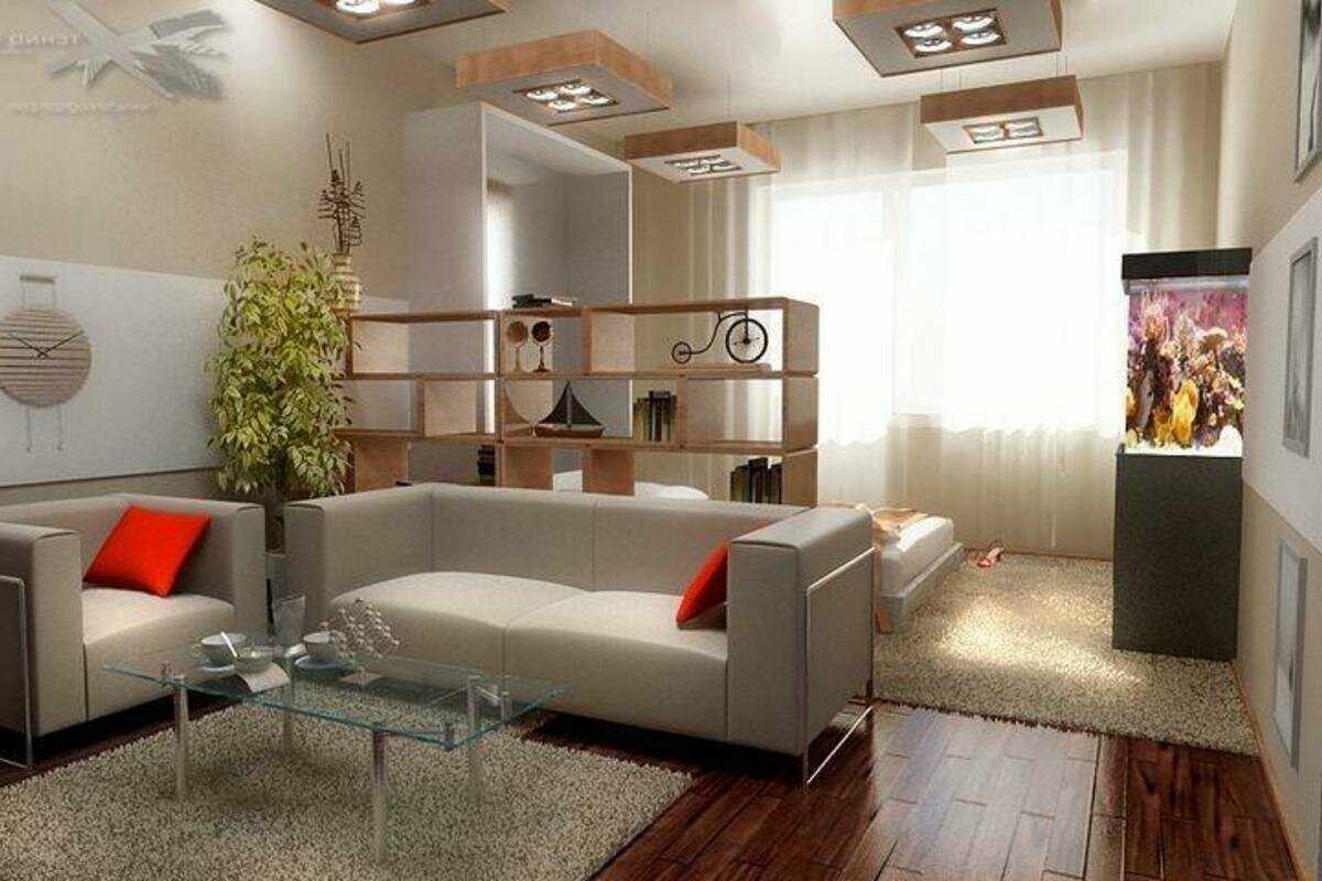 Как расставить мебель в однокомнатной квартире