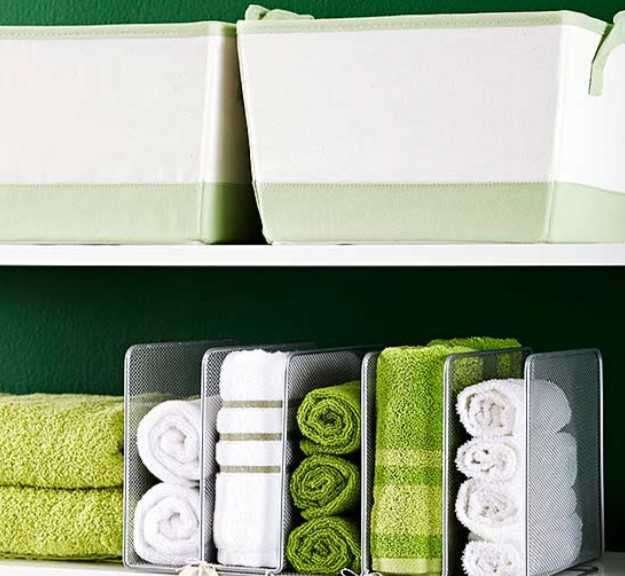 Как красиво складывать полотенца: 10 оригинальных идей
