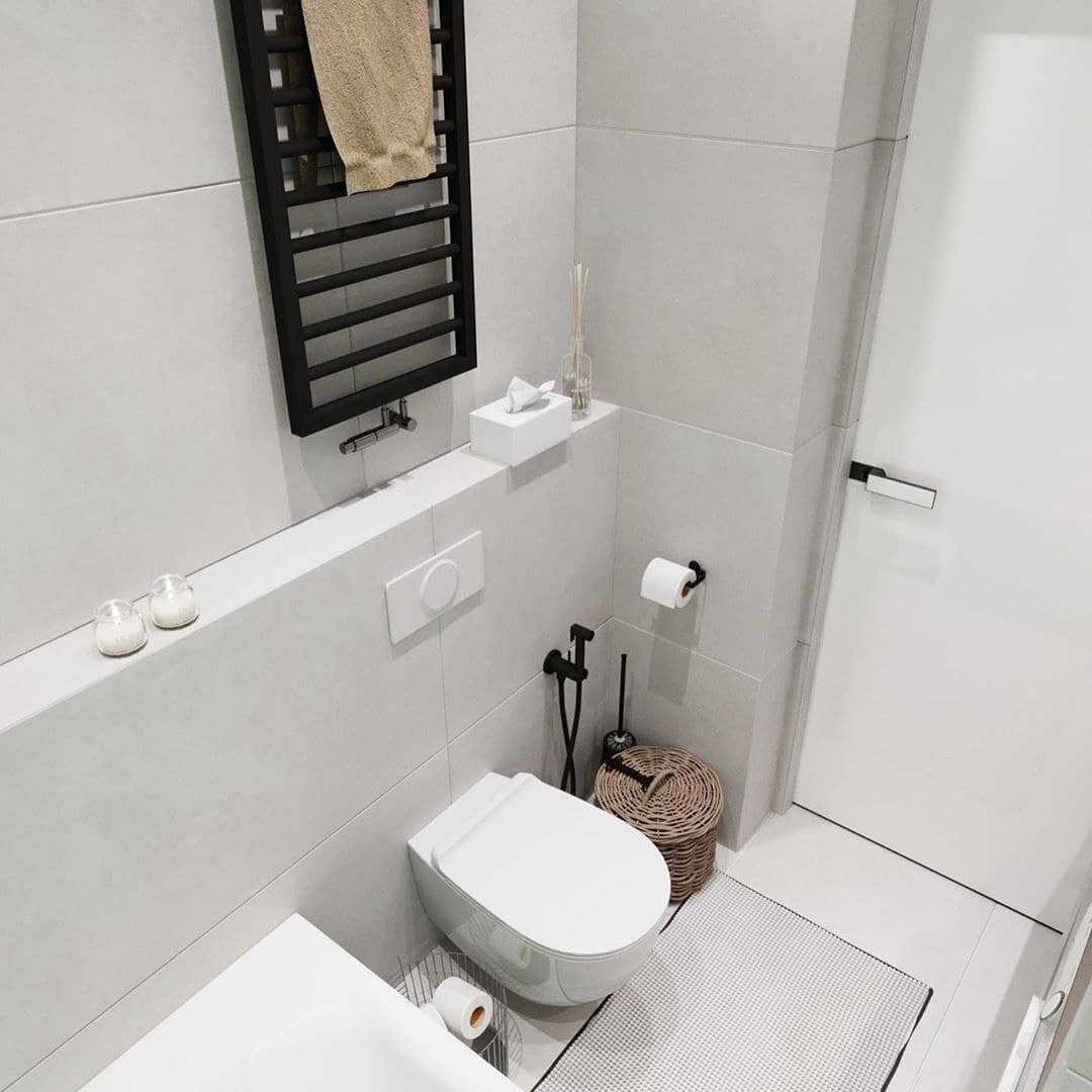Маленькая ванная комната 2022: фото 250+ лучших идей