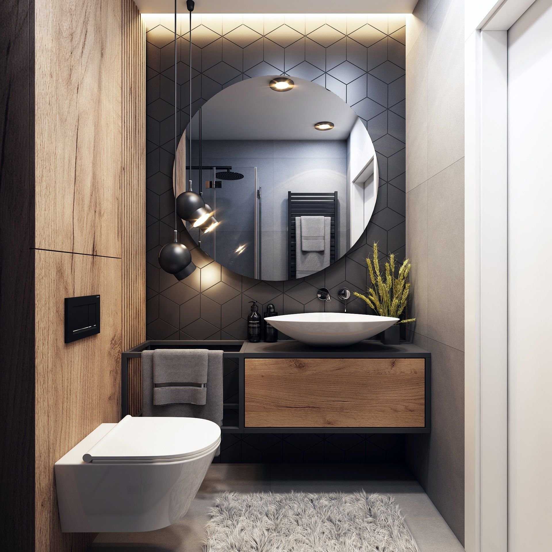 Современная ванная: 90 фото вариантов дизайна и описание индивидуальных проектовдекор и дизайн интерьера