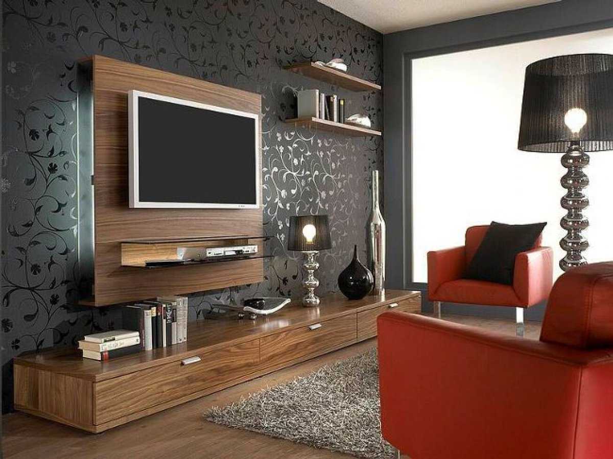 Как разместить телевизор в комнате, если для него совсем нет свободного места