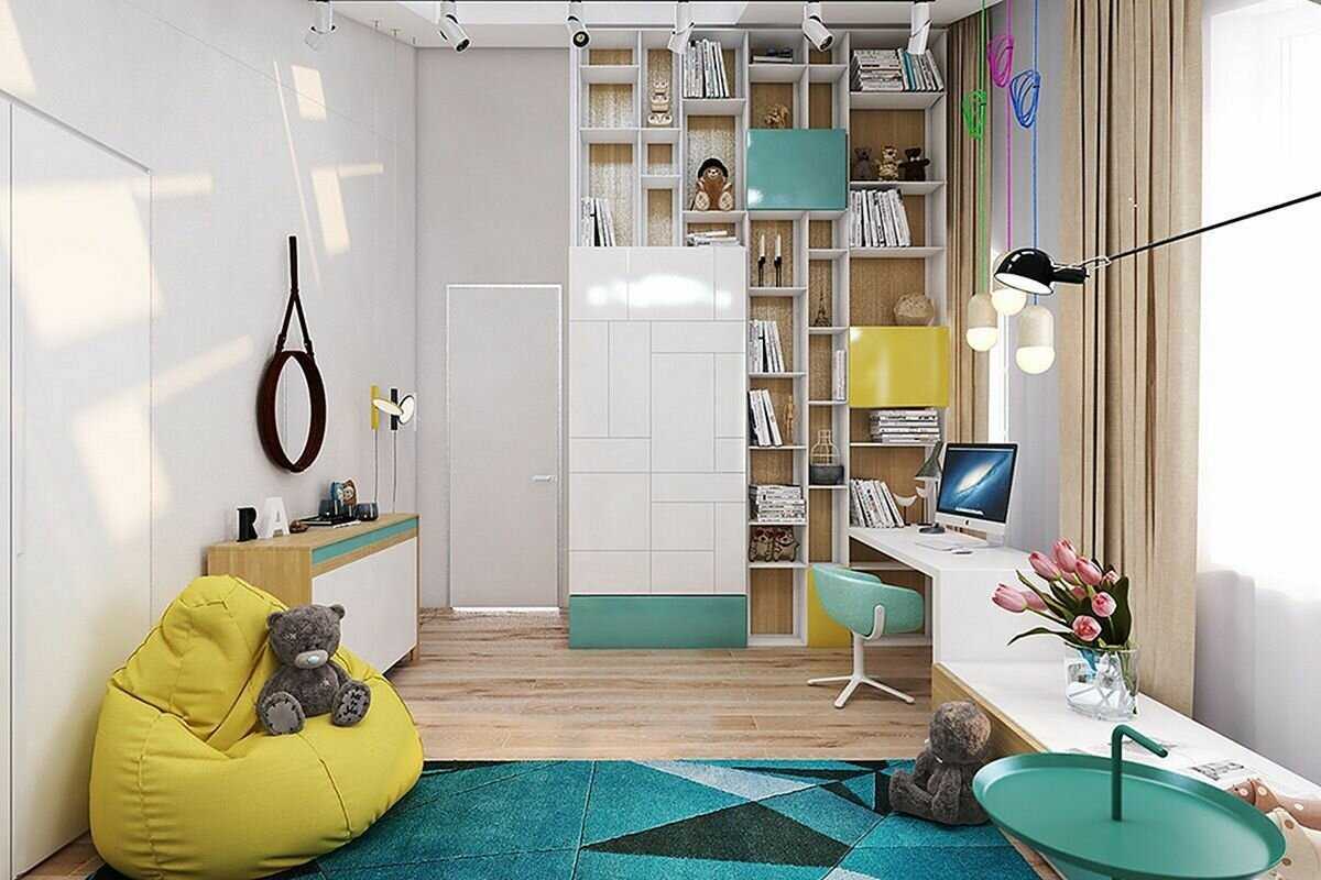 Дизайн детской для разнополых детей (90 фото) - интерьер комнаты для мальчика и девочки
