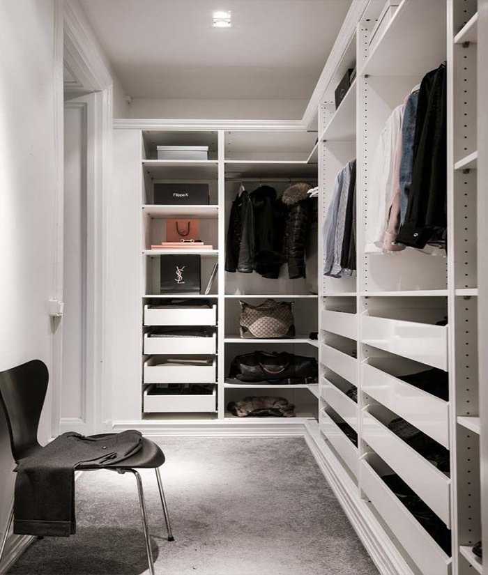 Идеальная гардеробная комната планировка фото лучших идей, схемы и чертежи, подробные инструкции