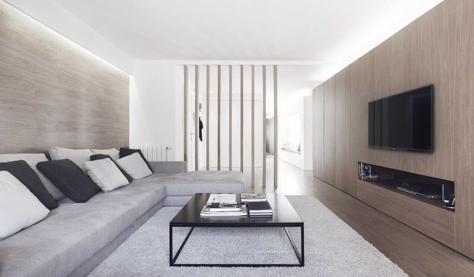 25 идей дизайна интерьера гостиной в стиле минимализм