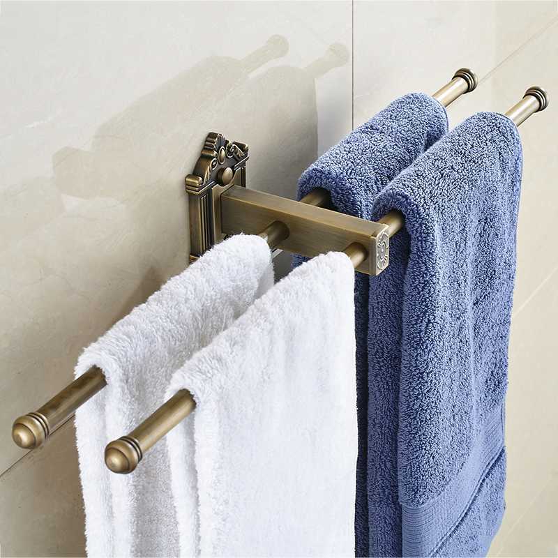 Крючки, полки, стеллажи или как грамотно и красиво разместить полотенца в ванной