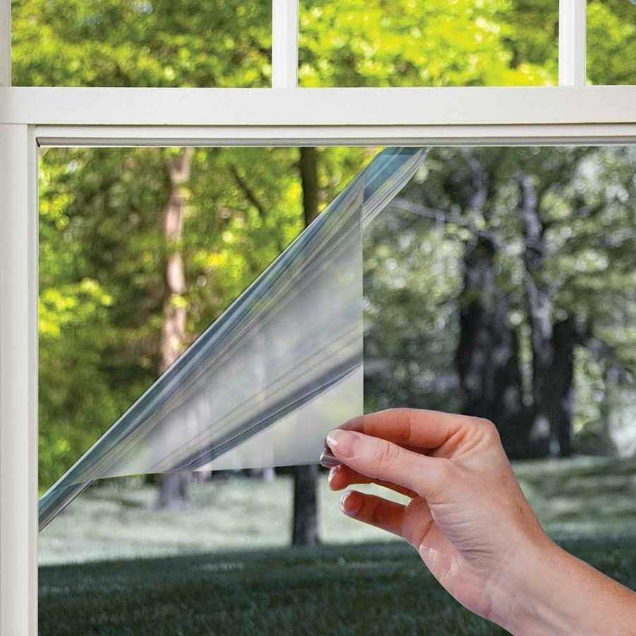  наклеить солнцезащитную плёнку на окна: технология монтажа .
